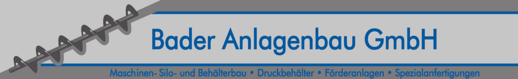 Bader Anlagenbau GmbH – Logo